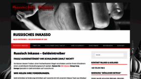 What Russen-inkasso.com website looked like in 2019 (4 years ago)