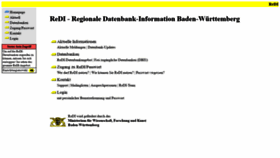 What Redi-bw.de website looked like in 2019 (4 years ago)