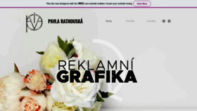 What Rathouska.cz website looked like in 2019 (4 years ago)