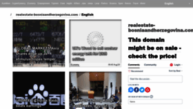 What Realestate-bosniaandherzegovina.com website looked like in 2019 (4 years ago)