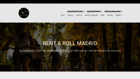 What Rentandrollmadrid.com website looked like in 2019 (4 years ago)