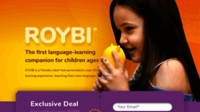 What Roybirobot.com website looked like in 2019 (4 years ago)