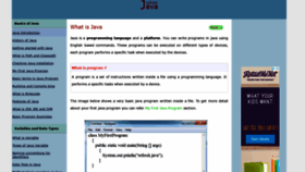 What Refreshjava.com website looked like in 2019 (4 years ago)