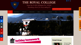 What Royalcollege.in website looked like in 2019 (4 years ago)
