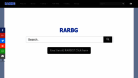 What Rarbg.cc website looked like in 2019 (4 years ago)