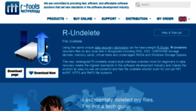 What R-undelete.com website looked like in 2019 (4 years ago)