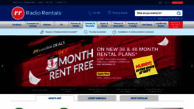 What Radio-rentals.com.au website looked like in 2019 (4 years ago)