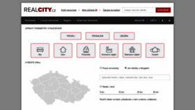 What Realcity.cz website looked like in 2019 (4 years ago)