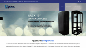 What Rackforsolution.com.br website looked like in 2019 (4 years ago)