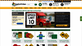 What Roadtrafficsigns.com website looked like in 2019 (4 years ago)