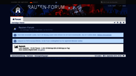 What Rauten-forum.de website looked like in 2019 (4 years ago)