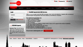 What Redsmsuganda.com website looked like in 2019 (4 years ago)