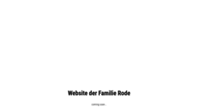 What Rode.ch website looked like in 2019 (4 years ago)