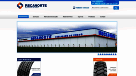 What Recanorte.com.br website looked like in 2019 (4 years ago)