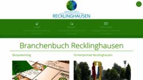 What Recklinghausen-links.de website looked like in 2019 (4 years ago)
