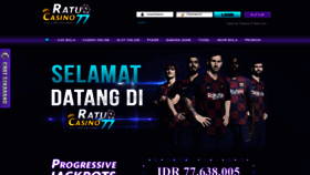 What Ratucasino77.com website looked like in 2019 (4 years ago)
