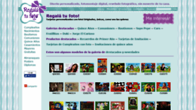 What Regalatufoto.com.ar website looked like in 2019 (4 years ago)