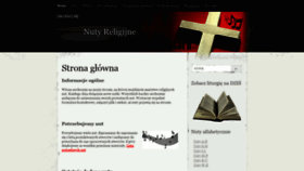 What Religijne.org website looked like in 2019 (4 years ago)