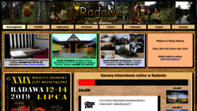 What Radawa.pl website looked like in 2019 (4 years ago)