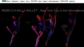 What Rebeccakellyballet.com website looked like in 2019 (4 years ago)