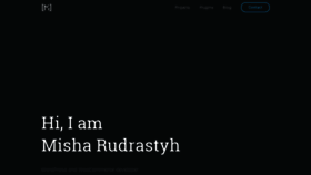 What Rudrastyh.com website looked like in 2019 (4 years ago)