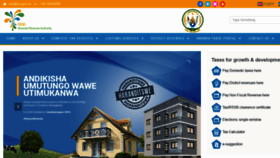 What Rra.gov.rw website looked like in 2019 (4 years ago)