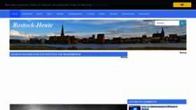 What Rostock-heute.de website looked like in 2019 (4 years ago)