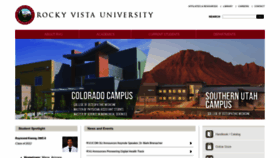 What Rvu.edu website looked like in 2019 (4 years ago)