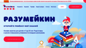 What Razumeykin.ru website looked like in 2019 (4 years ago)