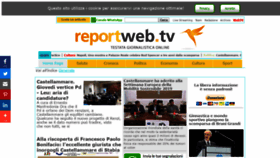 What Reportweb.tv website looked like in 2019 (4 years ago)