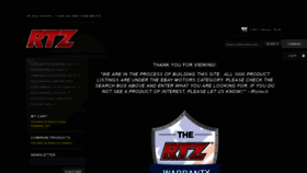 What Ridetrendz.com website looked like in 2019 (4 years ago)