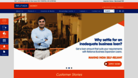 What Reliancemoney.com website looked like in 2019 (4 years ago)