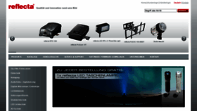 What Reflecta.de website looked like in 2019 (6 years ago)