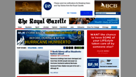 What Royalgazette.com website looked like in 2019 (4 years ago)