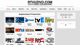 What Rtvuzivo.com website looked like in 2019 (4 years ago)