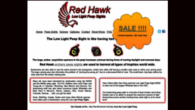 What Redhawk-archery.com website looked like in 2019 (4 years ago)