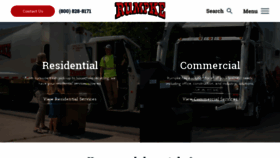 What Rumpke.com website looked like in 2019 (4 years ago)