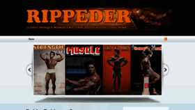 What Rippeder.com website looked like in 2019 (4 years ago)