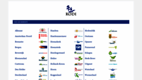 What Rodi.nl website looked like in 2019 (4 years ago)