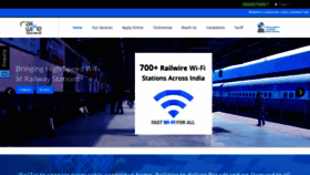 What Railwire.co.in website looked like in 2019 (4 years ago)