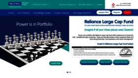 What Reliancemutual.com website looked like in 2019 (4 years ago)
