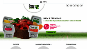 What Rawlovepets.co.za website looked like in 2019 (4 years ago)