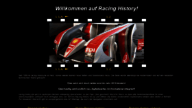 What Racing-history.de website looked like in 2019 (4 years ago)