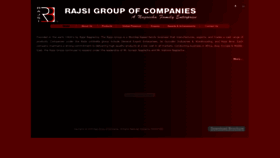 What Rajsigroup.com website looked like in 2019 (6 years ago)
