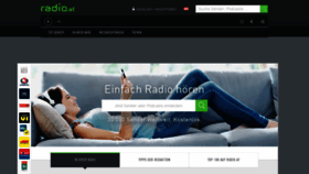 What Radio.at website looked like in 2019 (4 years ago)