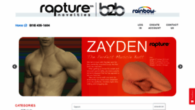 What Raptureb2b.com website looked like in 2019 (4 years ago)
