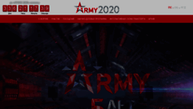 What Rusarmyexpo.ru website looked like in 2019 (4 years ago)