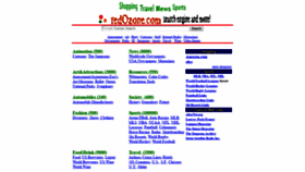 What Redozone.com website looked like in 2019 (4 years ago)