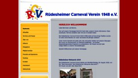What Ruedesheimer-carneval-verein.de website looked like in 2019 (4 years ago)