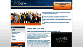 What Readyfunds.net website looked like in 2019 (4 years ago)